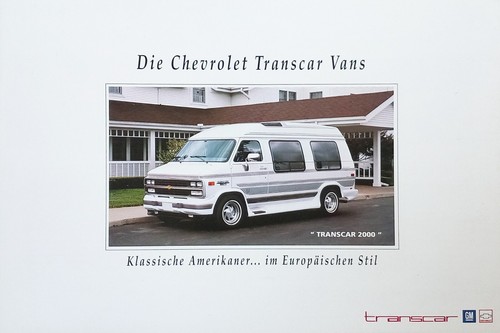 Chevrolet transcar vans - chevrolet, 199