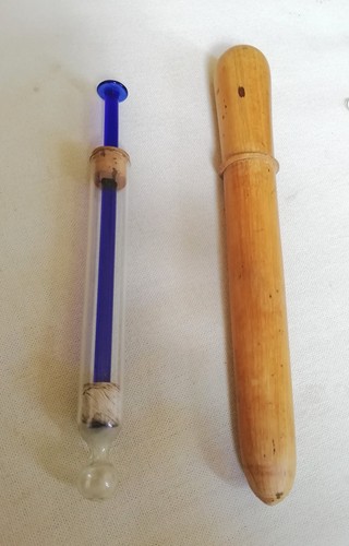 Antique medical syringe - antique,
