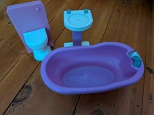 Kidkraft Wooden Bathroom Doll House furniture