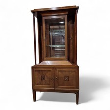 Tall Antique Display Cabinet