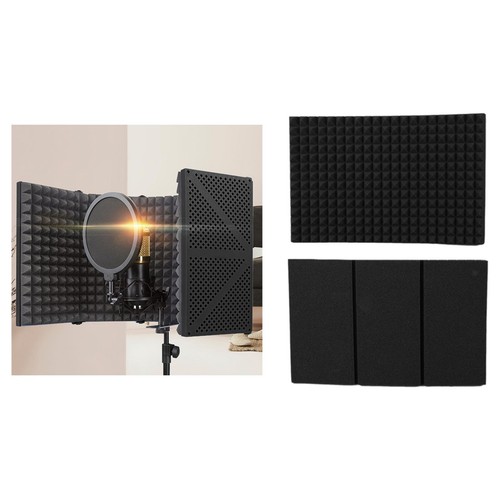 Microphone isolation shield - microphone,