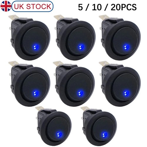 20x 12v off round - on/off,