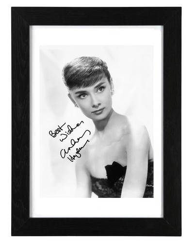Audrey hepburn signed - hepburn,