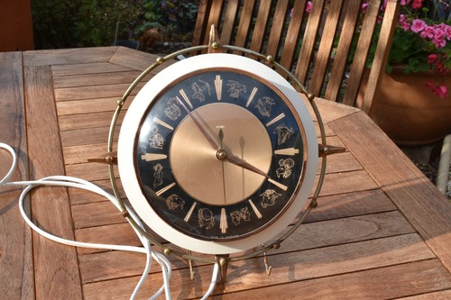 Metamec zodiac wall clock - zodiac,