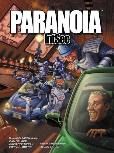 Paranoia roleplaying game - paranoia,
