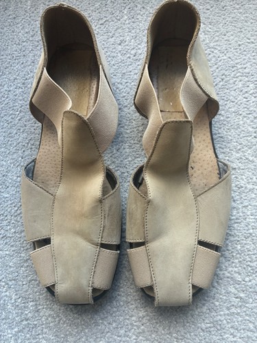 Footglove beige suede - m&s,