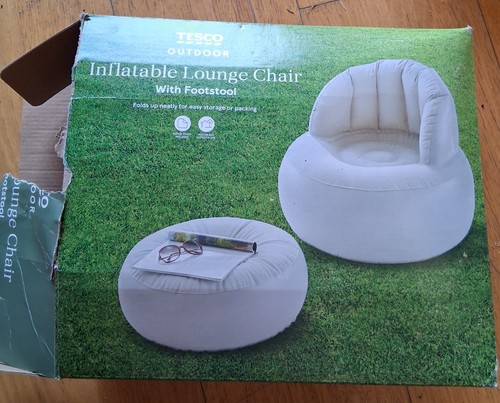 Tesco inflatable lounge chair - inflatable,