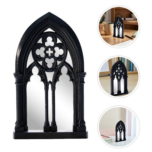 Gothic arch mirror wall - gothic,