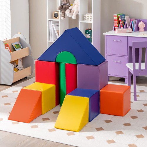 Foam building blocks set 11pcs - building,