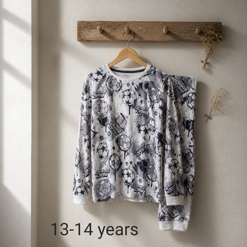 Pyjamas set white grey - pyjamas,
