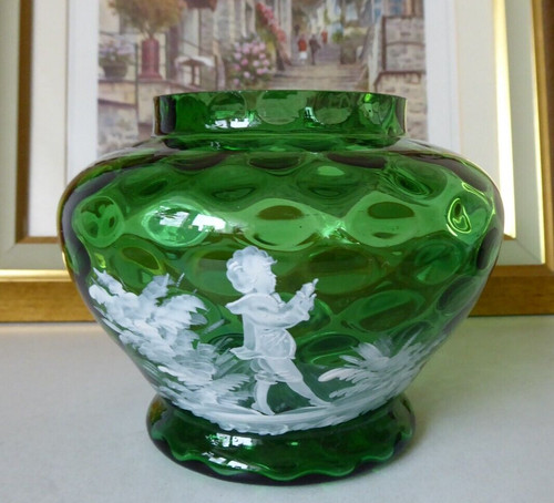 Antique victorian mary gregory - victorian,