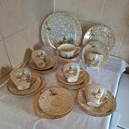 Empire ware crinoline lady tea - ware,