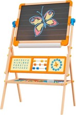 3-in-1 Wooden Kids Art Easel