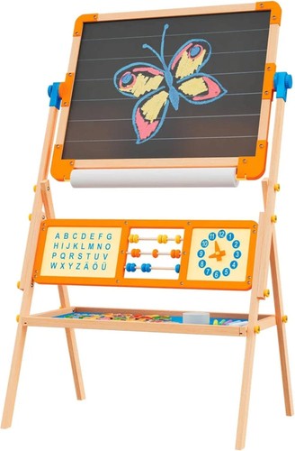Wooden kids art - art, easel