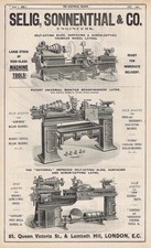 SELIG SONNENTHAL & CO Lathe