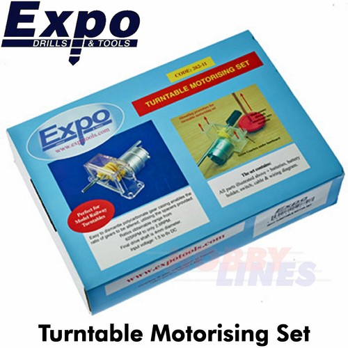 Turntable motorising kit model - turntable,