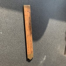 Boxwood Vintage Folding Ruler