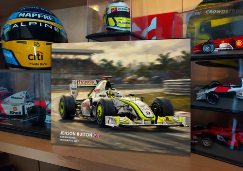 Jenson button brawn - button, gp001