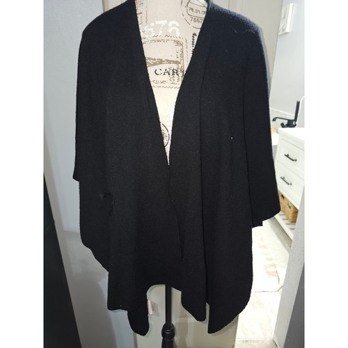 Puli women black open front - women,