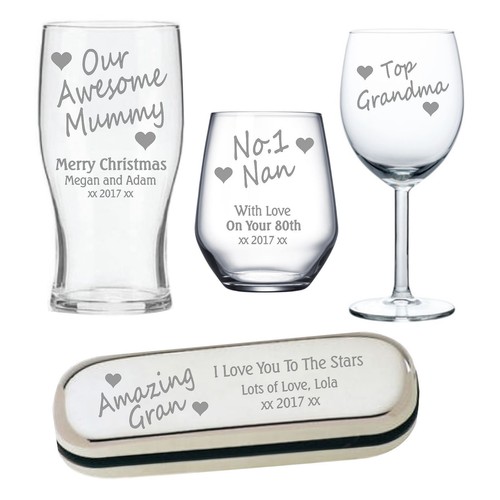 Personalised engraved birthday - engraved,