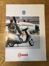Genuine PIAGGIO Motorcycle Scooter Range Sales Brochure VESPA COSA ZIP FREE(123)