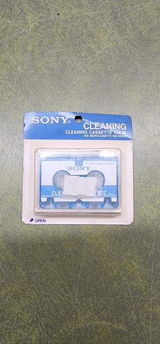 Sony microcassette cleaning - microcassette,