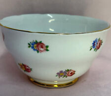 crown regent bone china england roses sugar bowl ✅ 1077