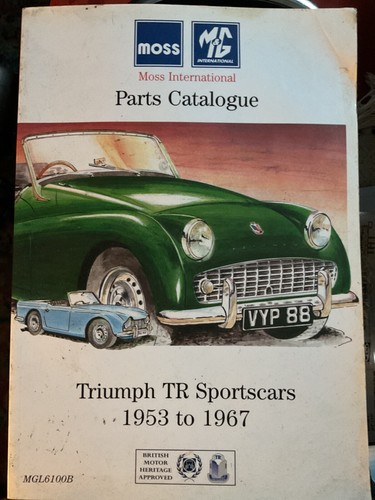 Moss triumph sports cars - triumph,