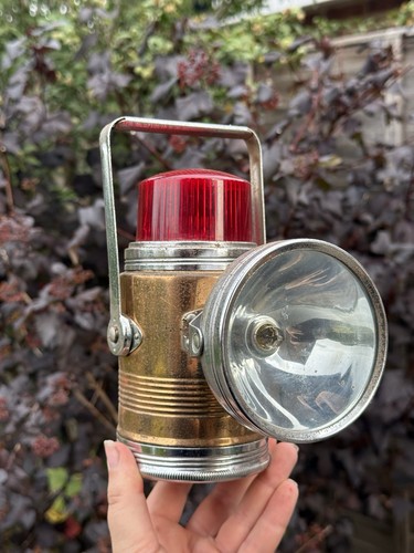 Vintage bicycle motoring torch - vintage,