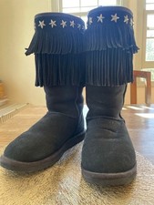 UGG × Jimmy Choo Fringe