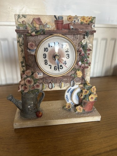 Shudehill pottery clock - pottery,