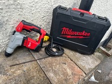 POWERFUL  Milwaukee SDS Hammer Drill PLH 20  110V WORKING GREAT + CASE