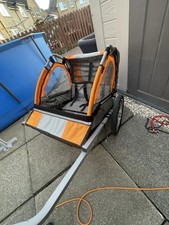 Halfords double child bike - double,