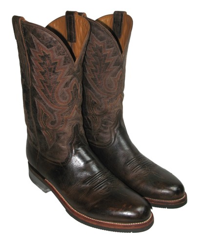 Lucchese rusty western cowboy - lucchese,
