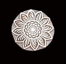 Indian Wood Printing Block -