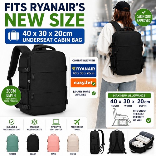 Ryanair cabin bag 40x30x20cm - cabin,