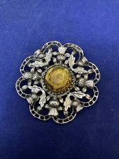 GORGEOUS VINTAGE SCOTTISH/CELTIC STYLE BROOCH by HOLLYWOOD.  (198A)