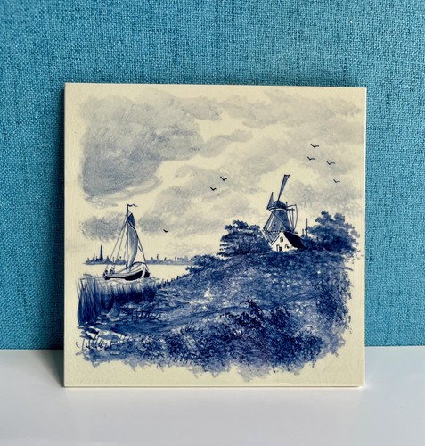 Delft blue hand - blue,