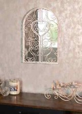 Hanging wall shutter mirror - wall,