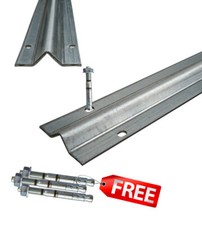 Sliding Gate Track V Groove with Bolts