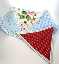 Rare Laura Ashley Clarissa Bunting, 12 Flags - 5m Long (3m of Flags)