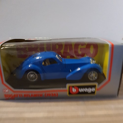 Burago bugatti atlantic - 1:24,