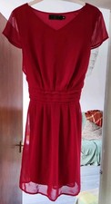 Pussycat London Red Fit And Flare Dress Size 10 Perfect for Christmas 