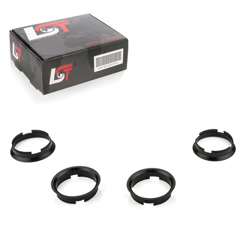 Center rings spacers black - 4x,
