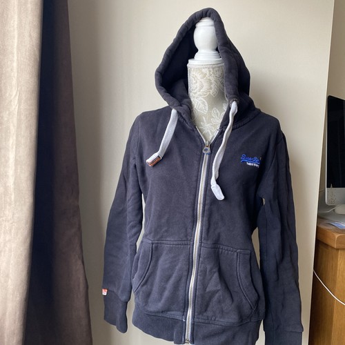 Superdry orange label - orange, zip