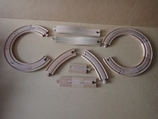 Lot of wooden road / rail