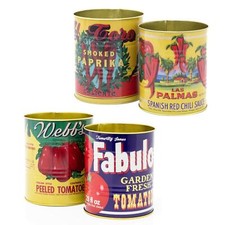 Vintage Style 4-Piece Storage