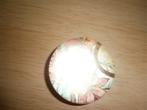 Vintage small glass - , dome