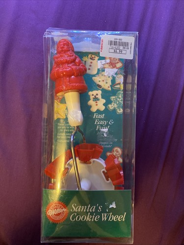 Wilton 1992 santa cookie - wilton,