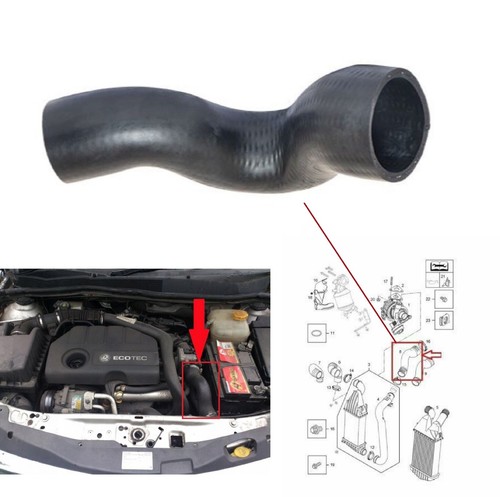 Intercooler pipe turbo hose - pipe,